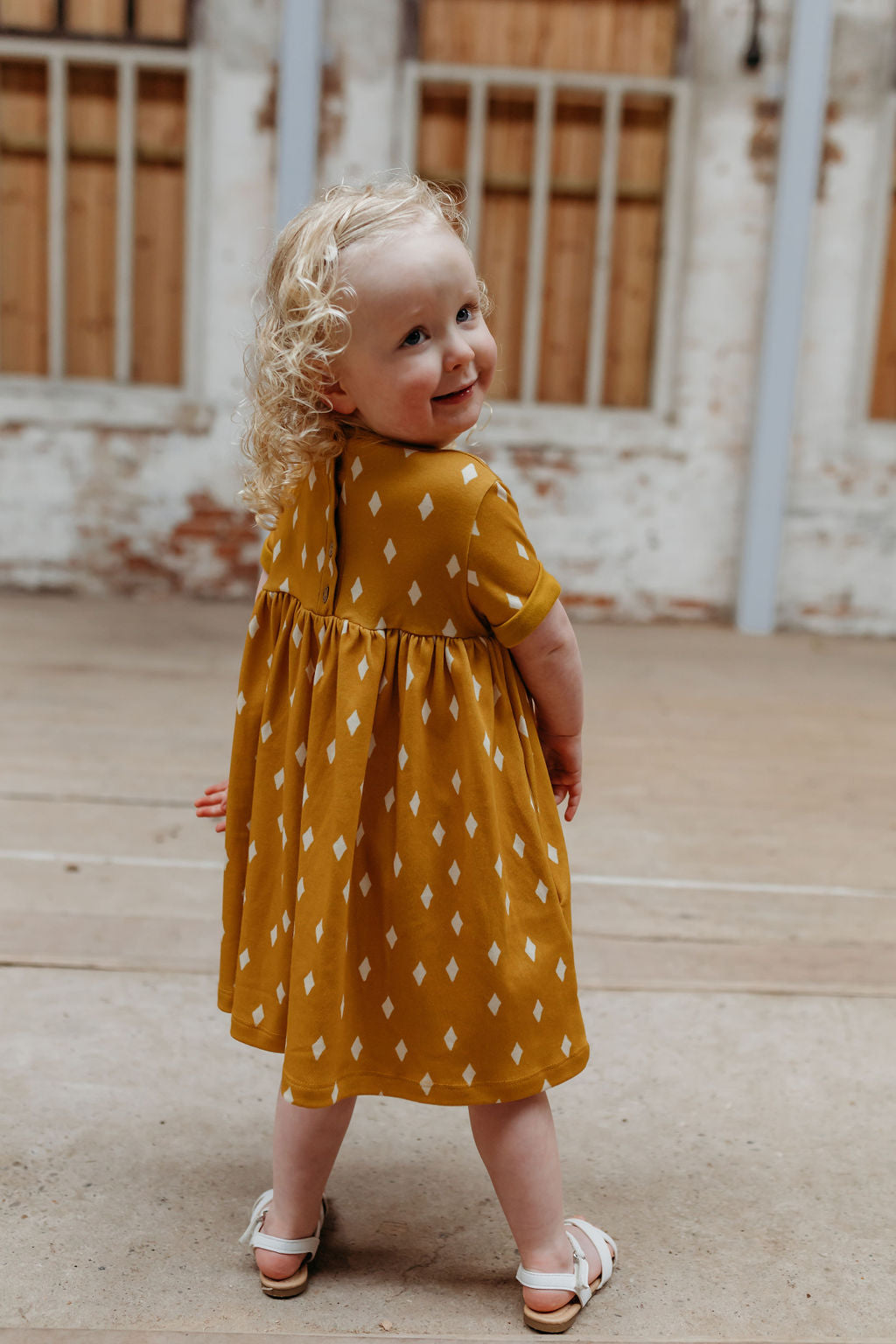 Mustard yellow best sale dress baby