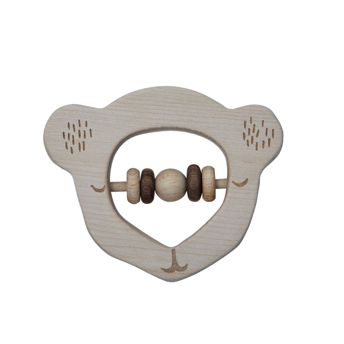 Wooden Rattle & Teether - Koala