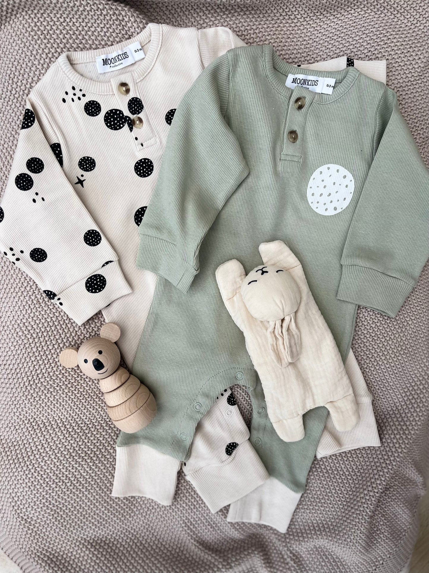 Sage Green Baby Romper